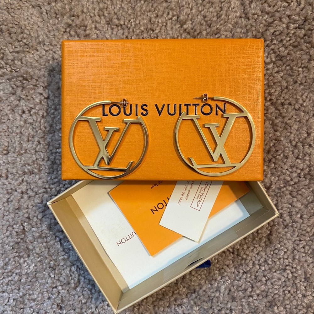 Louis Vuitton Hoop Earrings